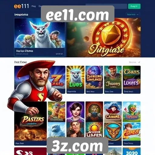 Plataforma ee11.com se destaca por diversidade de jogos