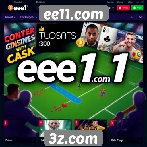 Funcionalidades do site ee11.com para jogadores