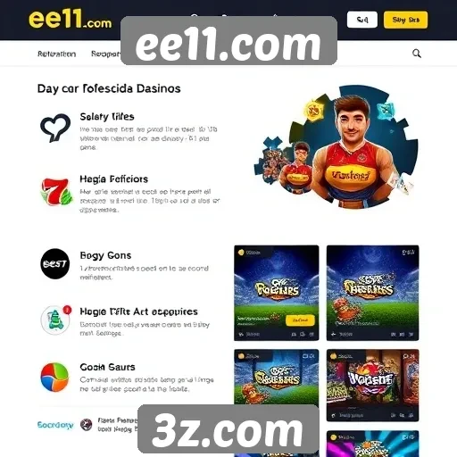 Análise das principais funcionalidades do site ee11.com